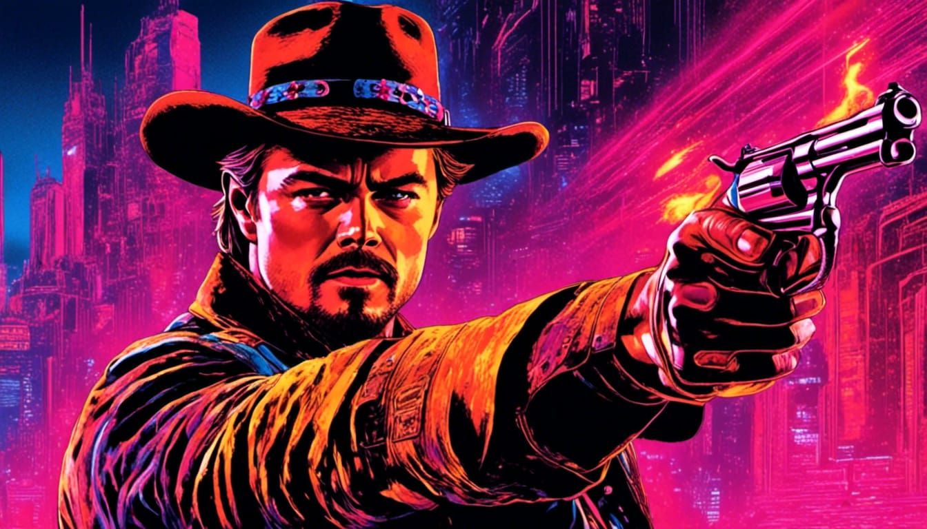 Synthpunk/Cyberwave Murraypunk "Nebraska Jim," Starring Rick Dalton