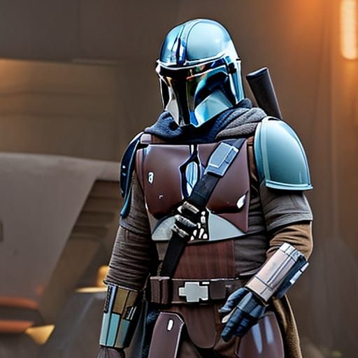 mandalorian - AI Generated Artwork - NightCafe Creator