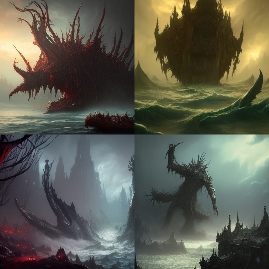 Horrors of the Sea - AI Generated Artwork - NightCafe Creator