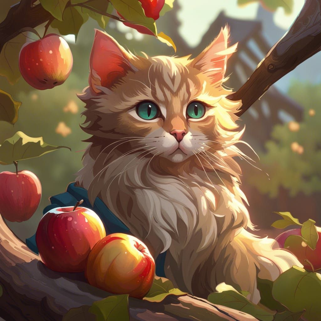 Orchard kitten 