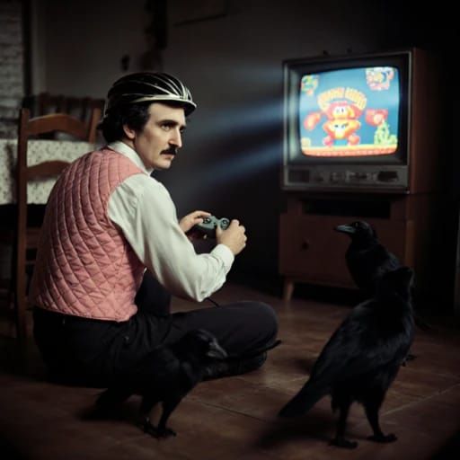 "The Ravens Master E.A. Poe"