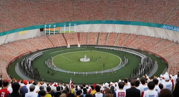 A billion humans lifting the Olympic flame