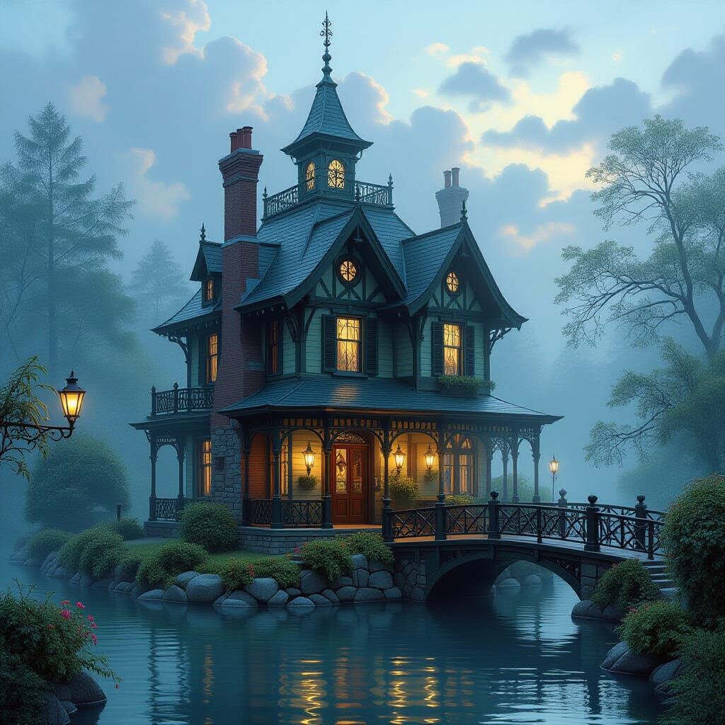 Victorian Apothecary's Glow  by @Igor Skoglund