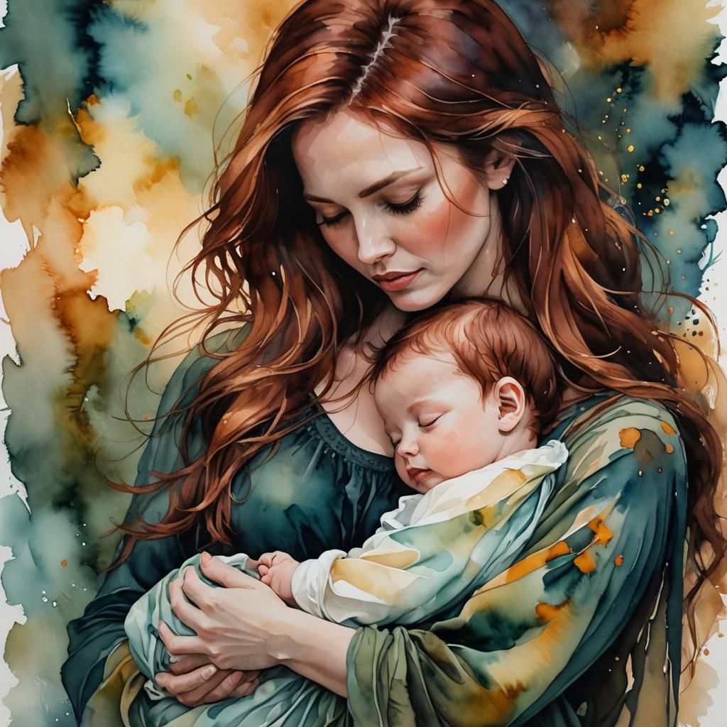 I wish that everyone could have the loving mother they deserve.  by @Krizza