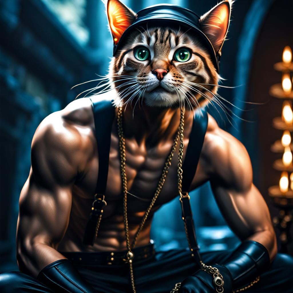 Cat Headed Man