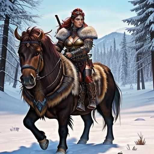 Barbarian Warrior Princess