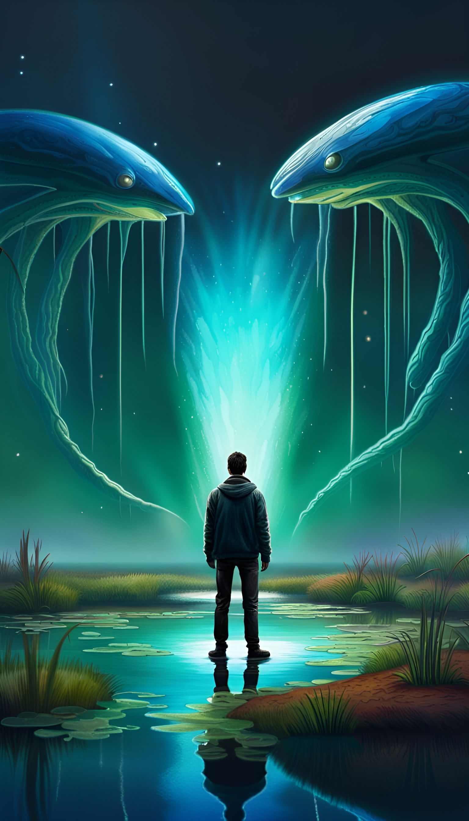 at the edge of the unknown 2 AI Generated Artwork NightCafe Creator