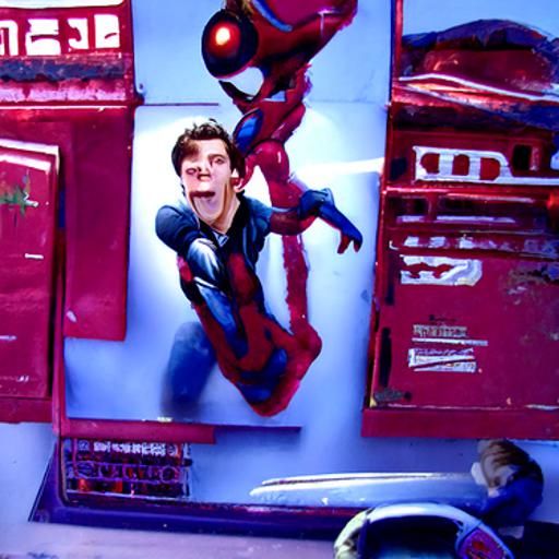 Peter Parker's faces