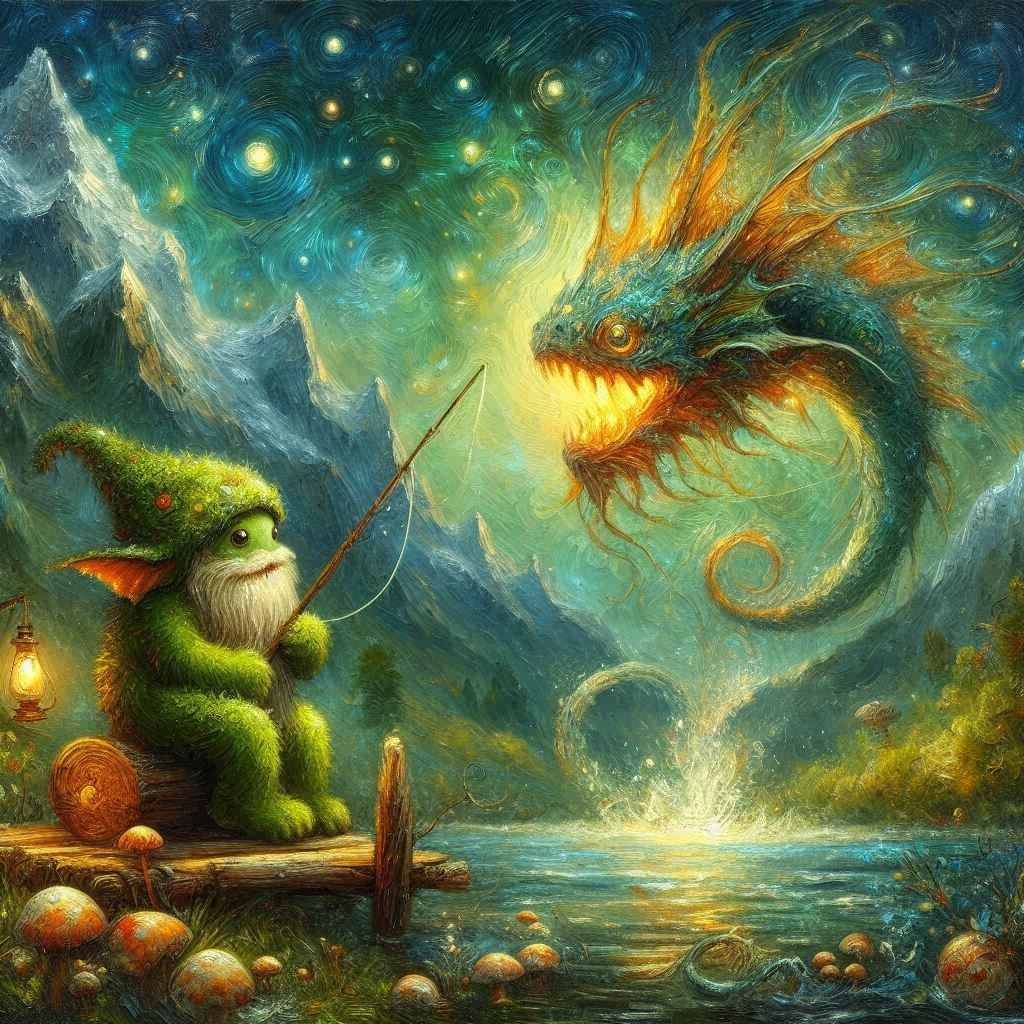 dragon fishing
