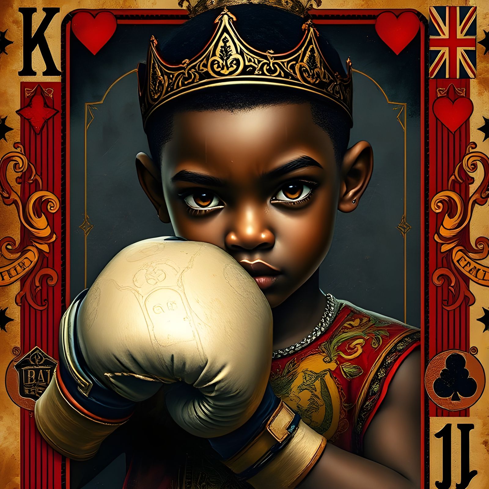 KID SLUGGER 2 (King Romelo)Ring Magazine Cover