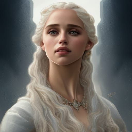 The stunning Princess Rhaenyra Targaryen - AI Generated Artwork ...