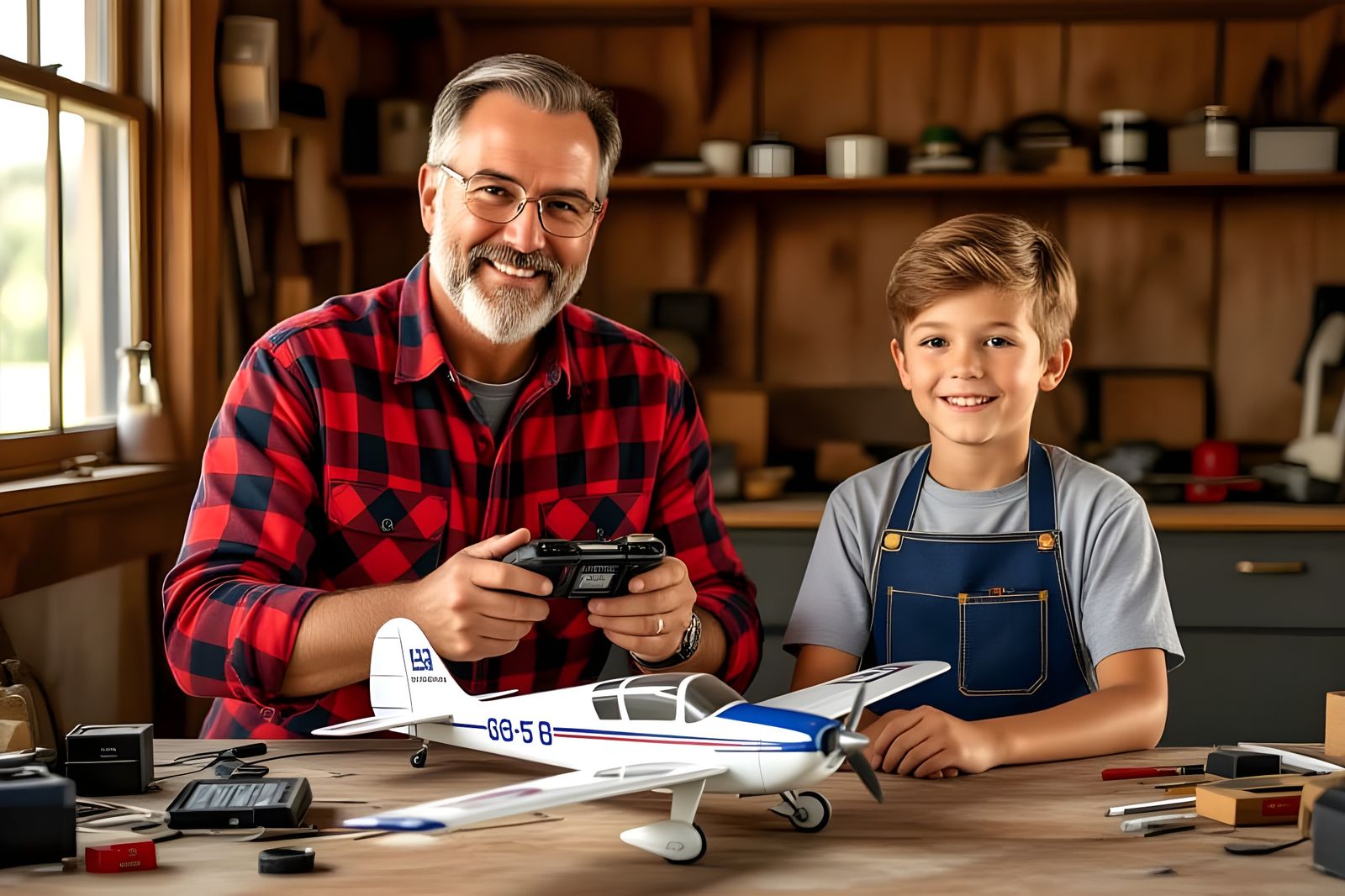 Dad We're Gonna Fly  by @Gary Murakami