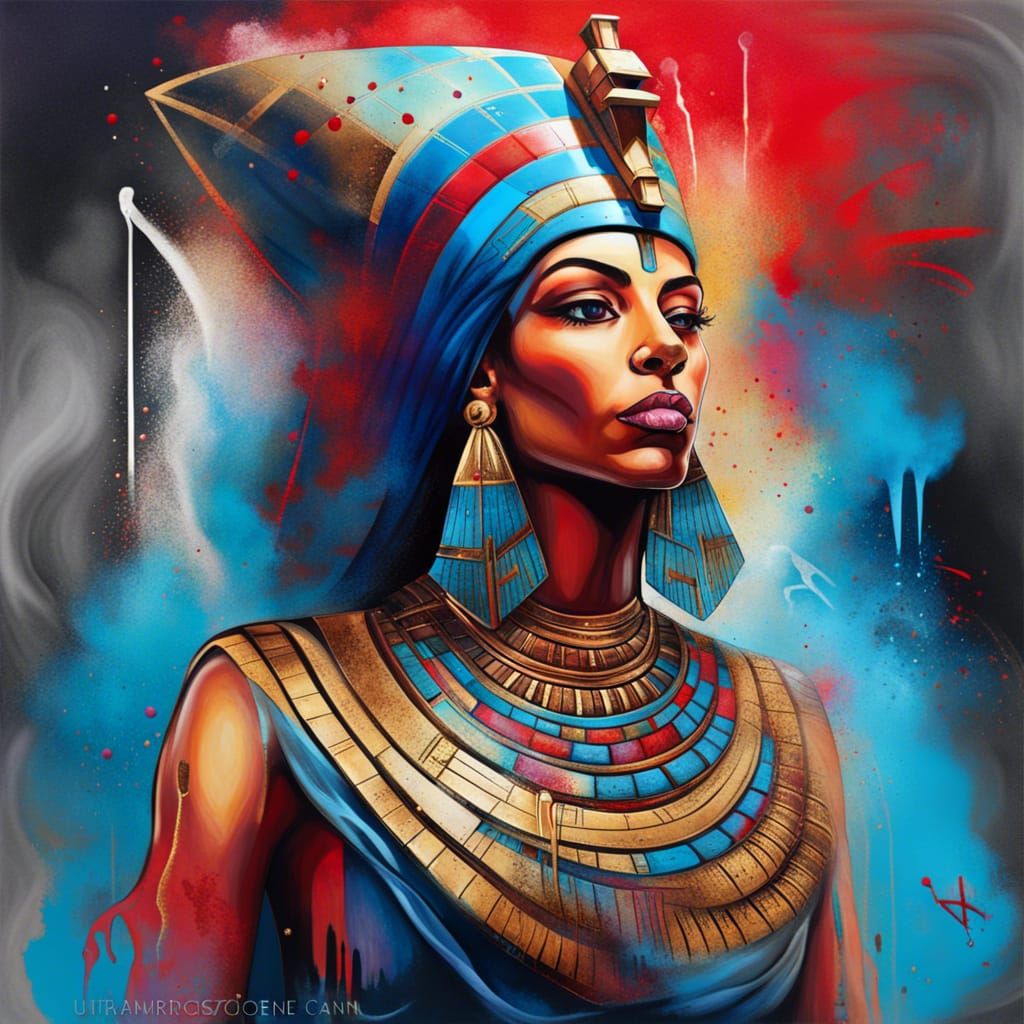 High priestess of Egypt - AI Generated Artwork - NightCafe Creator