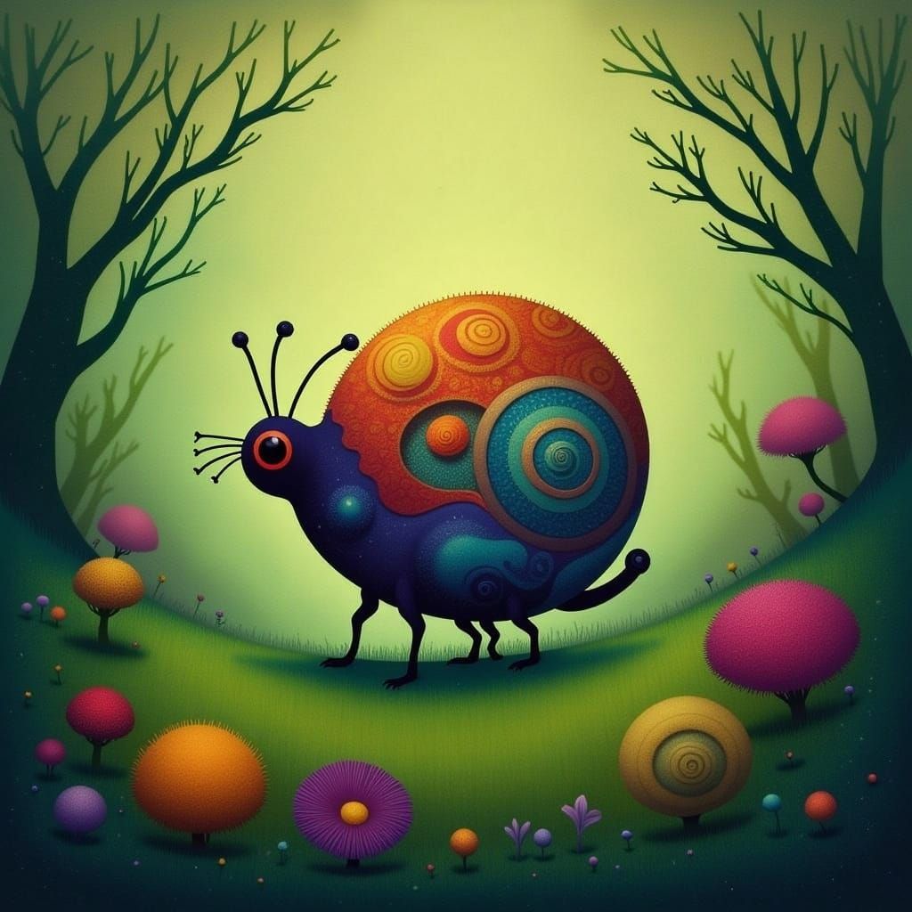 Circle, Circular, Round, Feathery, 3D, Impasto, Texture <lora:Trillix:1.0> 