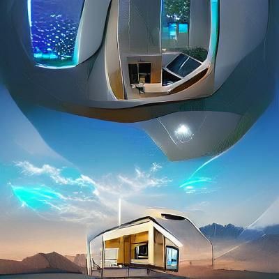 Futuristic Tiny House