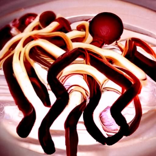 human spaghetti