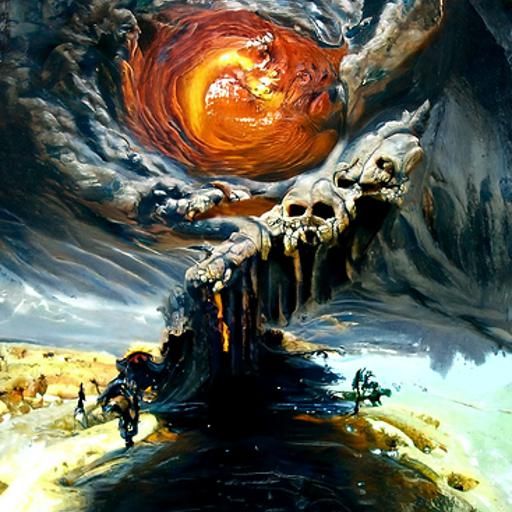 Hell and earth together
