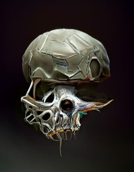 Skull king - AI Generated Artwork - NightCafe Creator