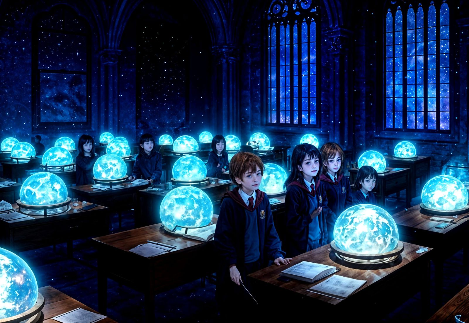 Astronomy Class at Hogwarts
