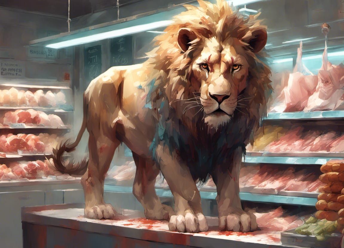 Lion butcher