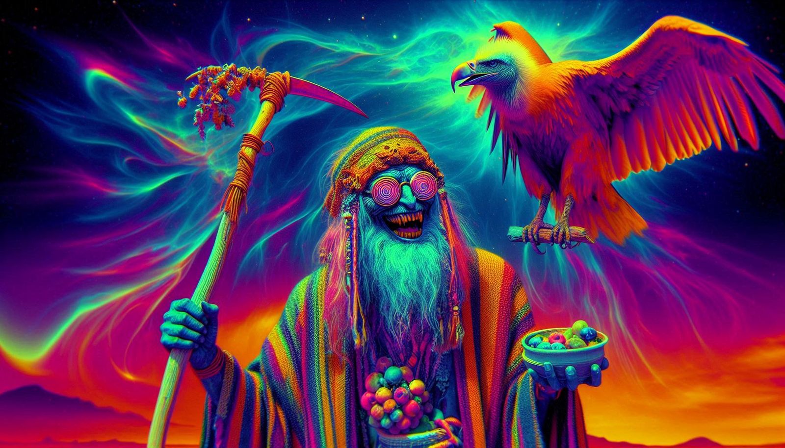 hippy werewolf beachcomber pariah messiah