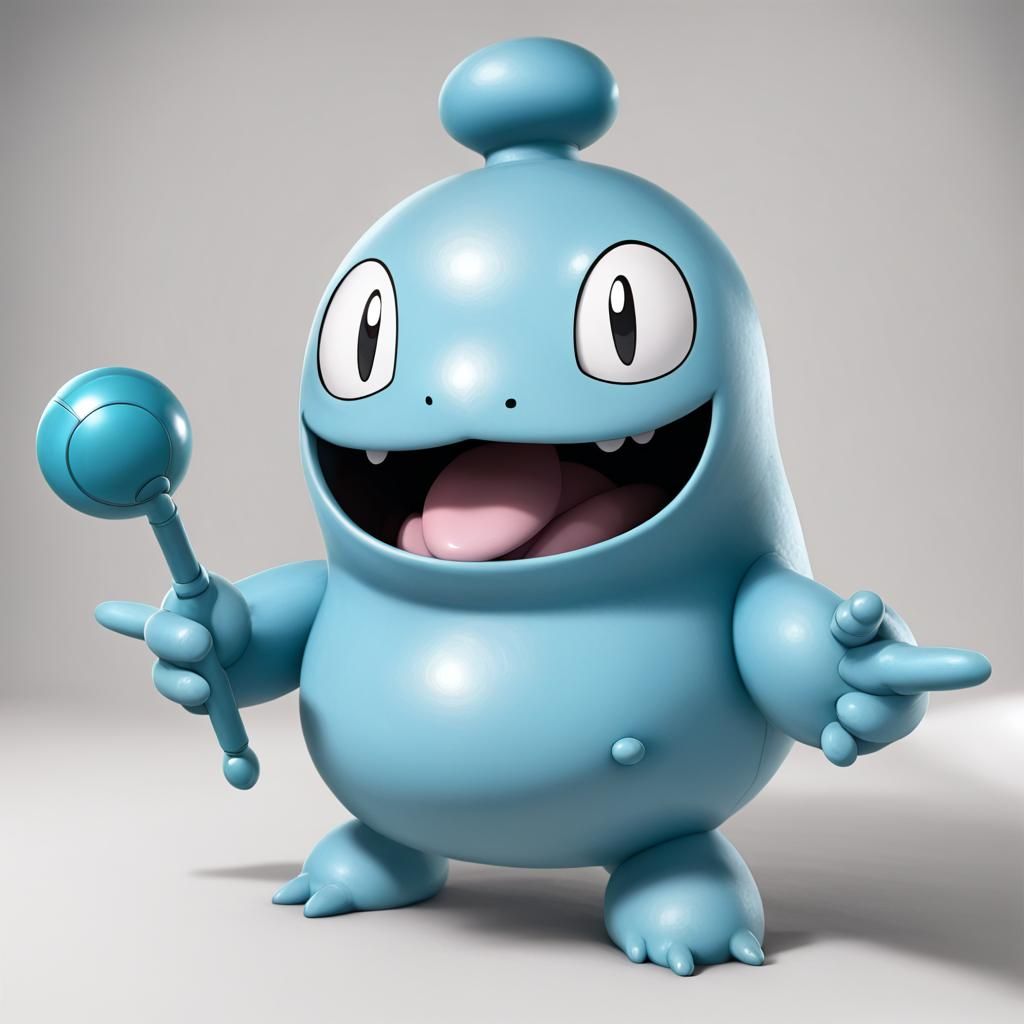 Wobbuffet pokemon - AI Generated Artwork - NightCafe Creator