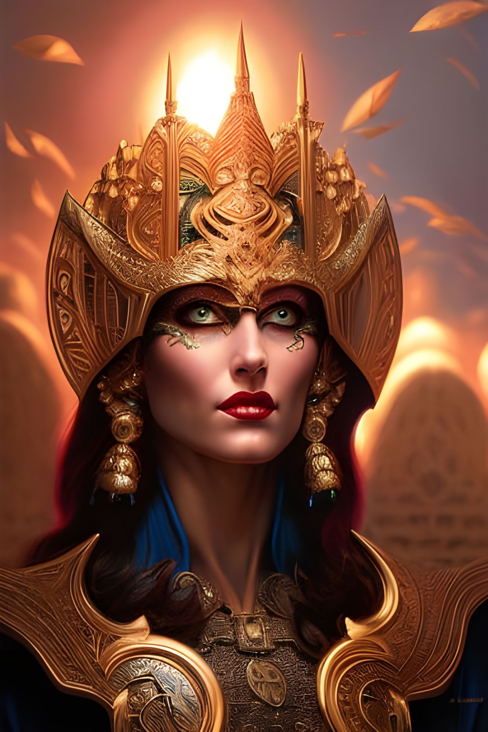 Sun Goddess   by @Nivedd