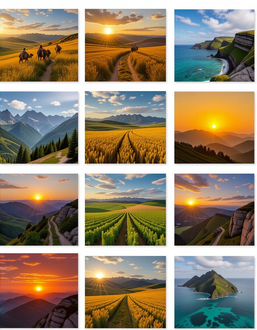 Elegant Writing Page with Crown in Art Nouveau Style