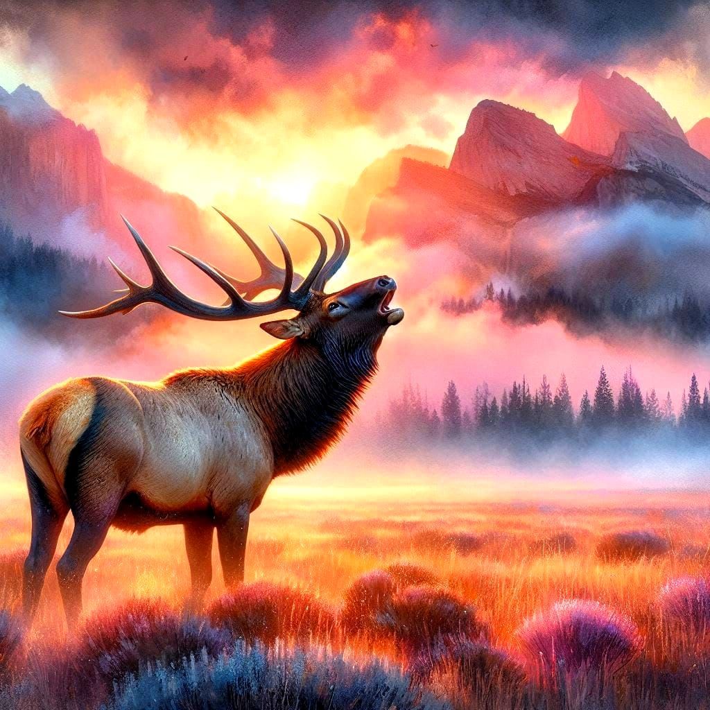 Elk (Cervus Canadensis)