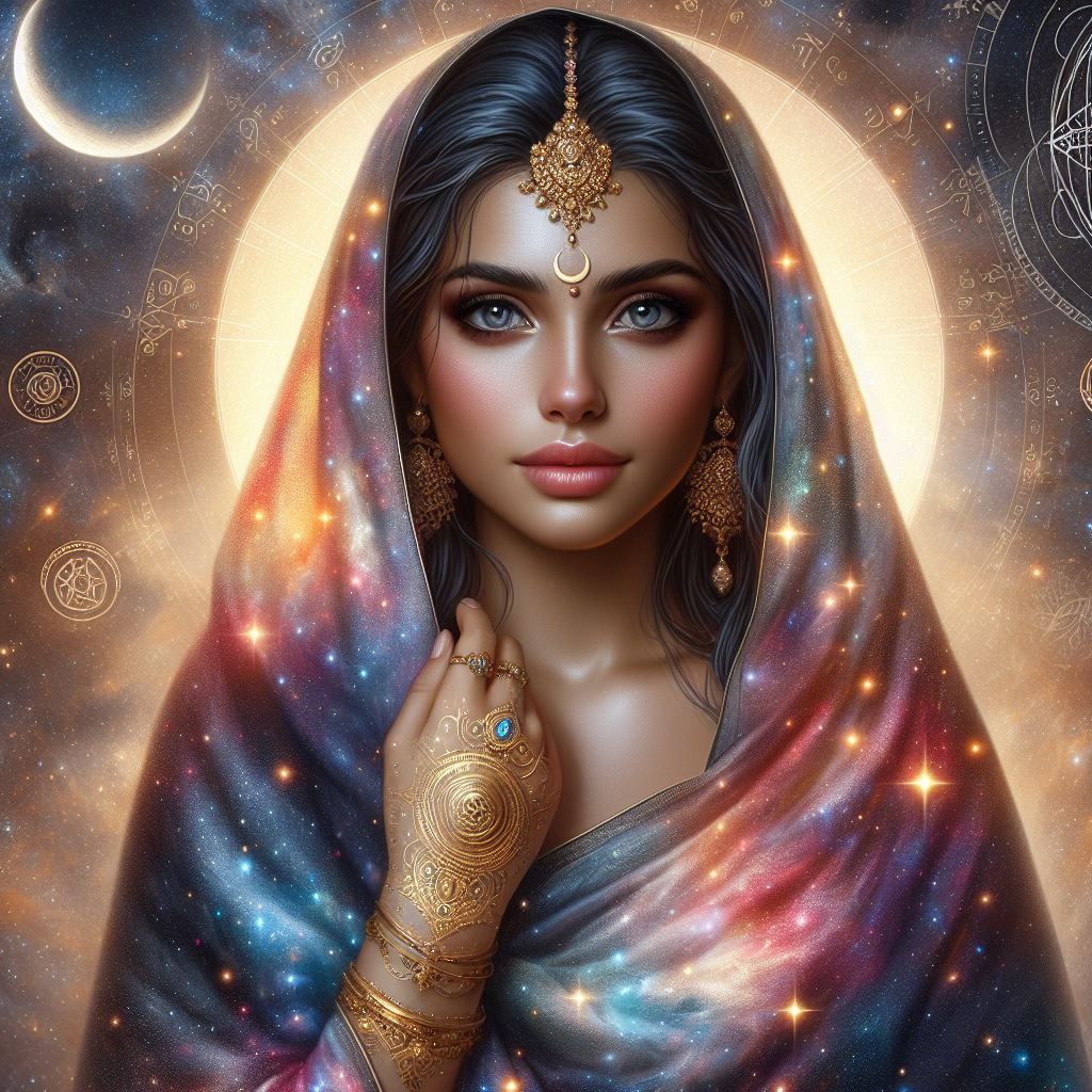 With the moon as witness