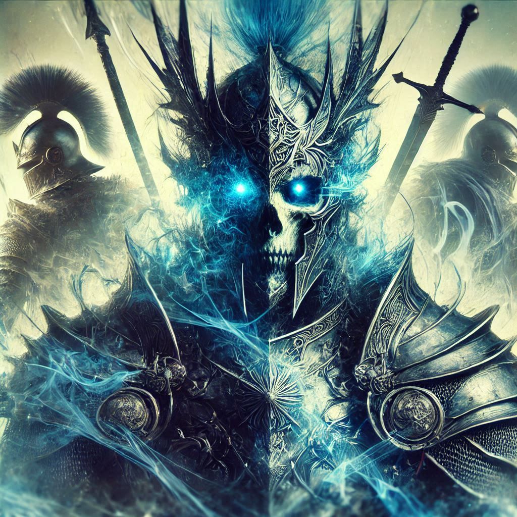 double exposure beautiful fantasy DALL-E 3 portrait landscape..