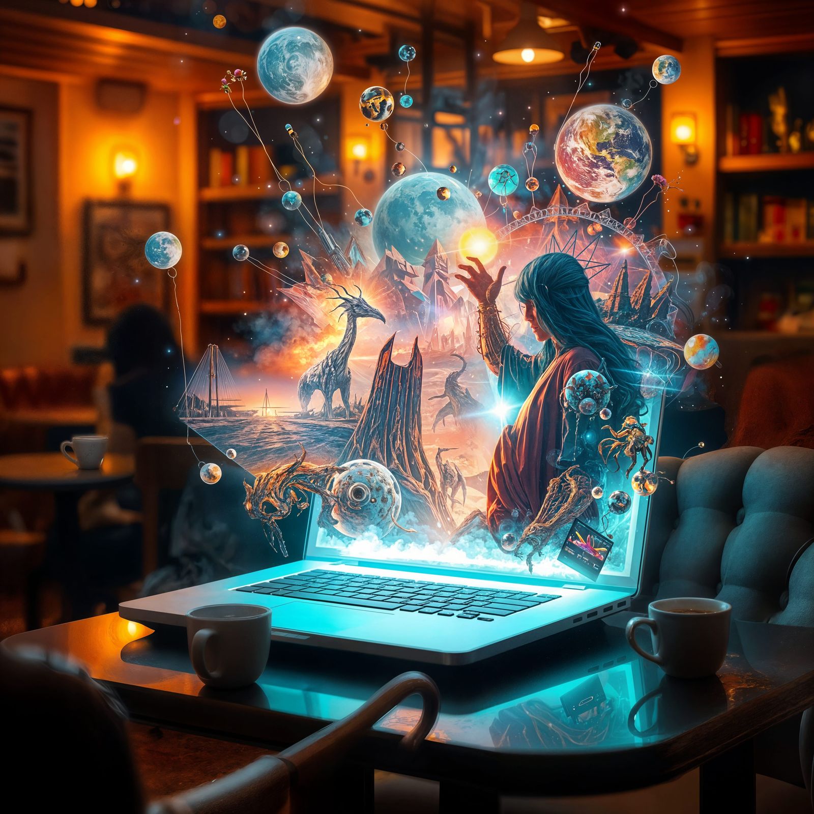 A world of endless creation…  by @Morwenna Hatherley