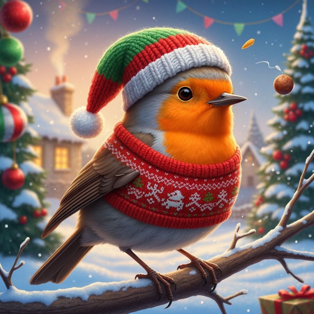 Christmas robin 