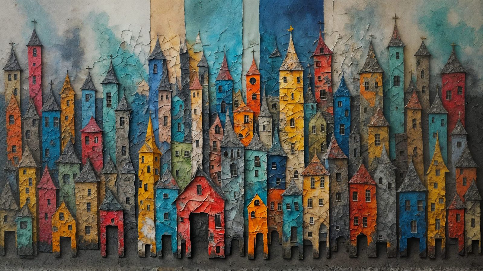 Construction Paper City