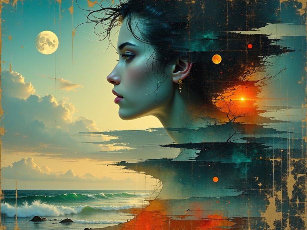 Layers of reality  by @SpaceTsunami