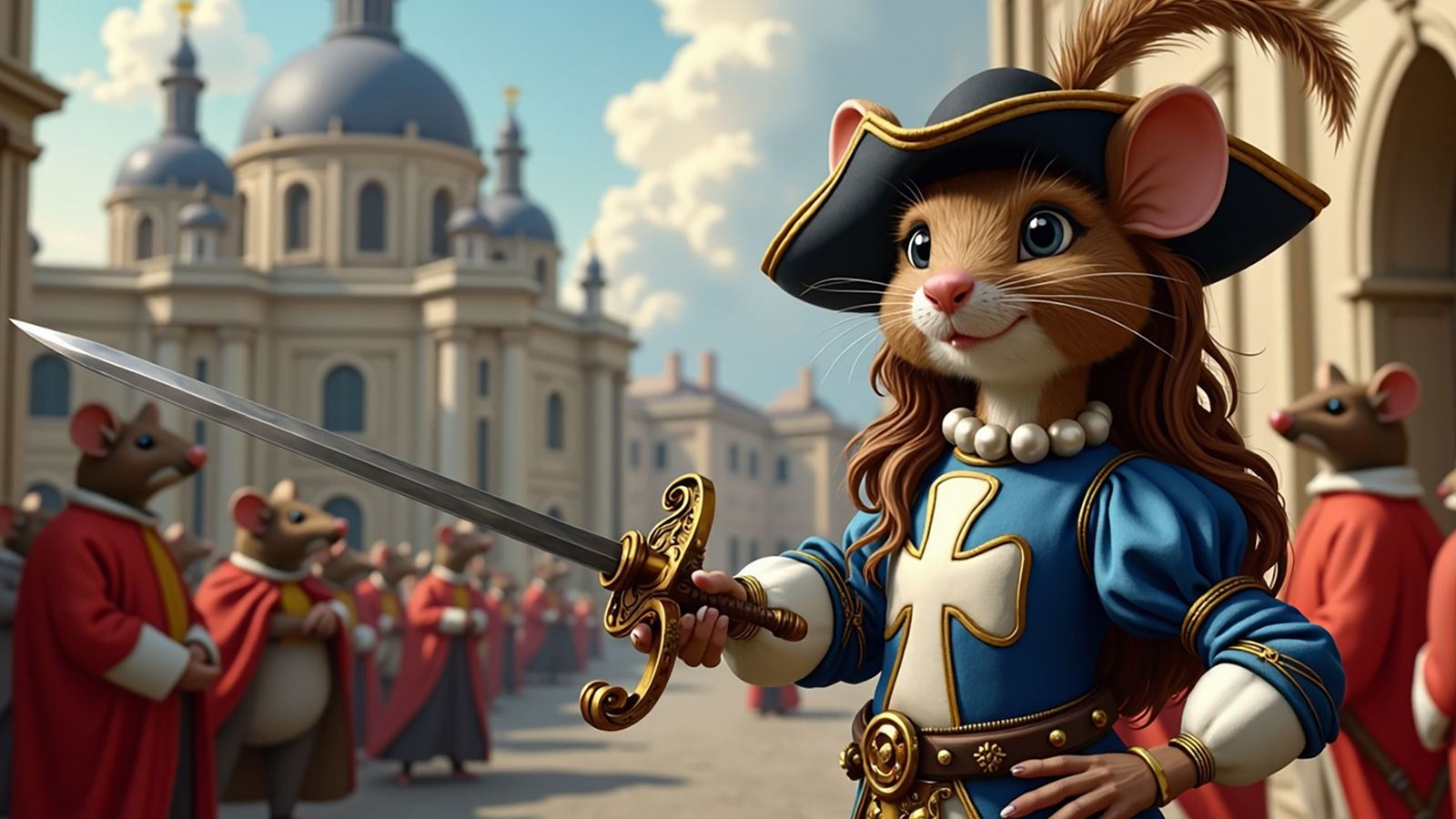 Le Petite Mouseketeer will reform these rats