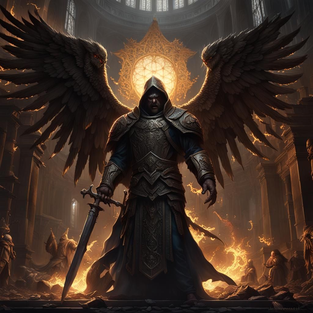 Heretics from fallen angels Kill the weak and steal their halos ...