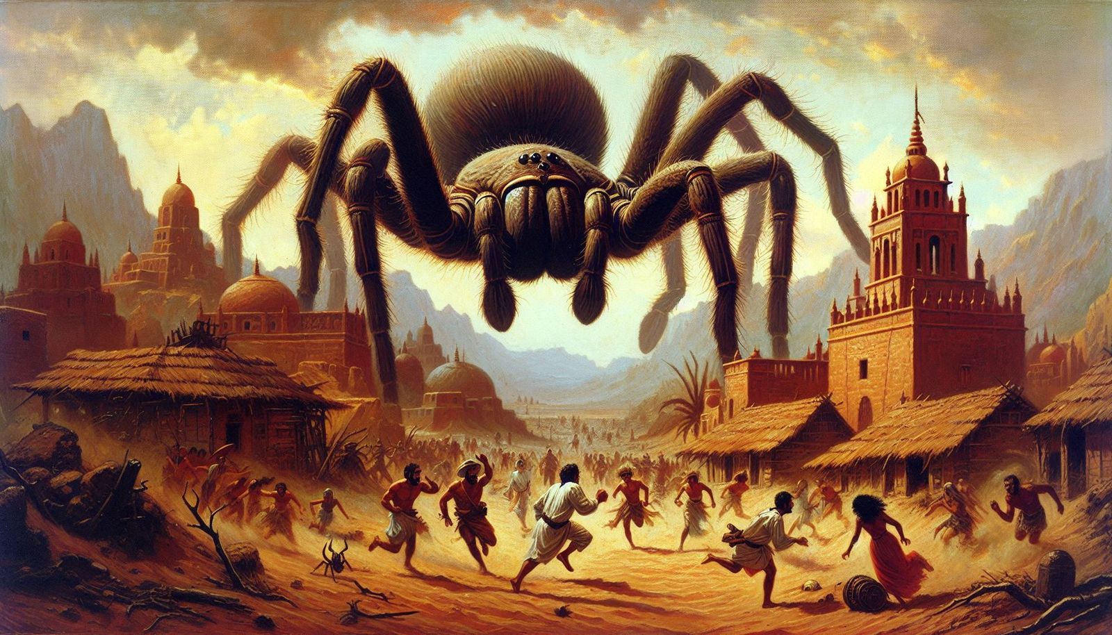 The Clamity from the Depths of the Desert