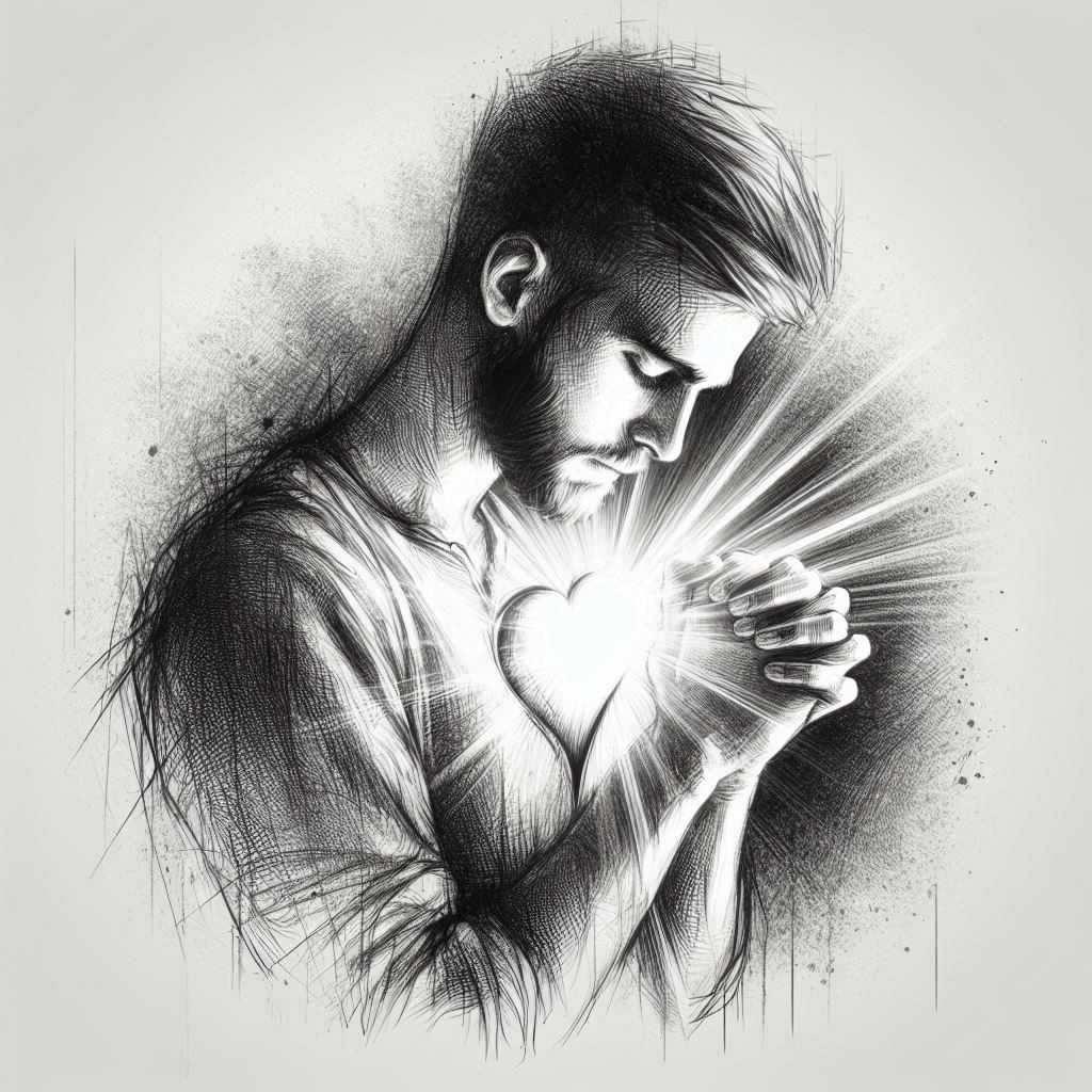 Create in me a clean heart, O God; And renew a right spirit ...