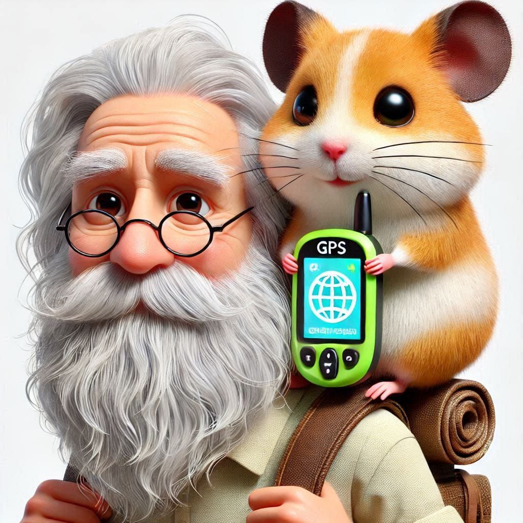 No doubt the old man needed someone to help give fresh direction to his life... 🧭 02