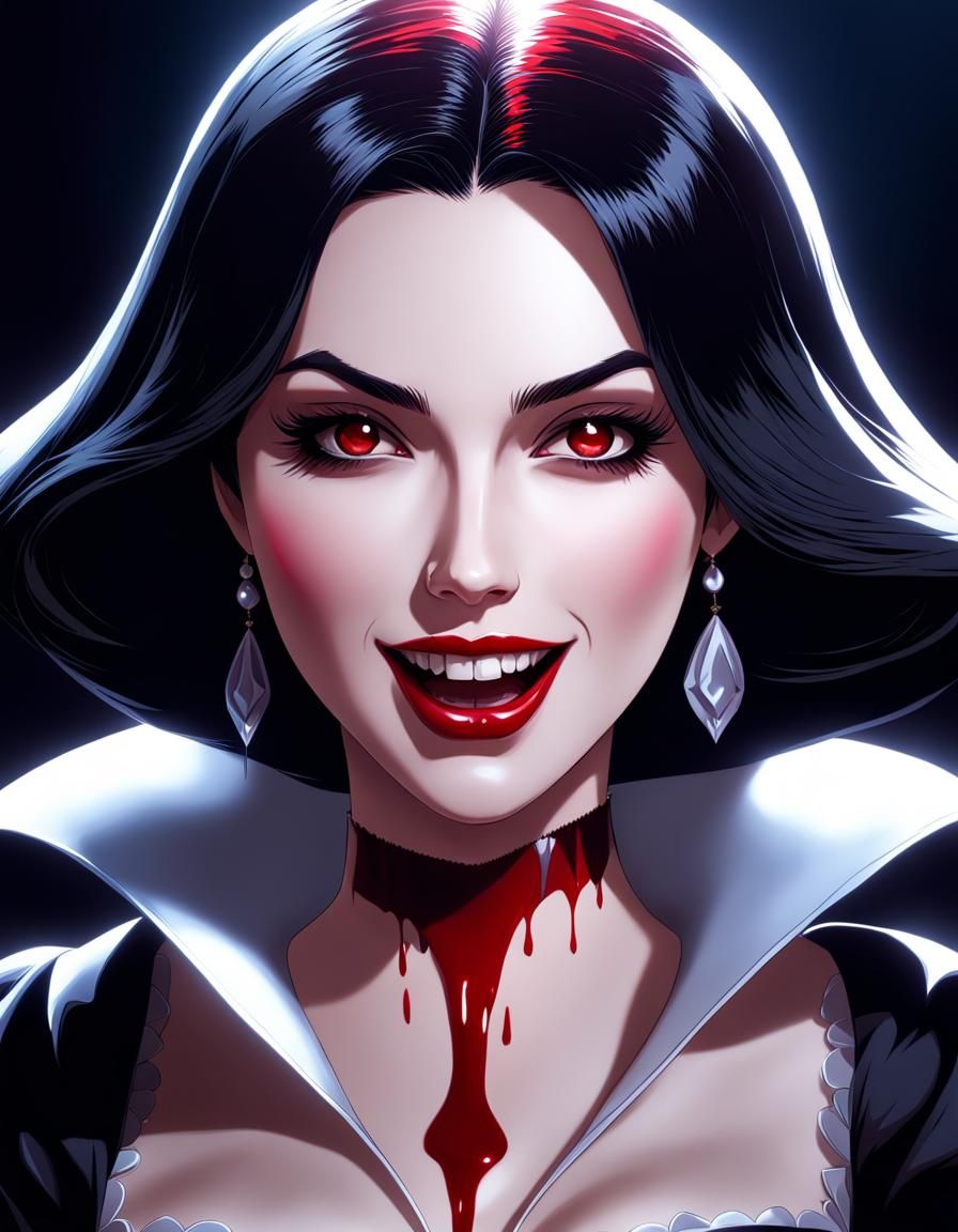 Undead Snow White - Ai Generated Artwork - Nightcafe Creator