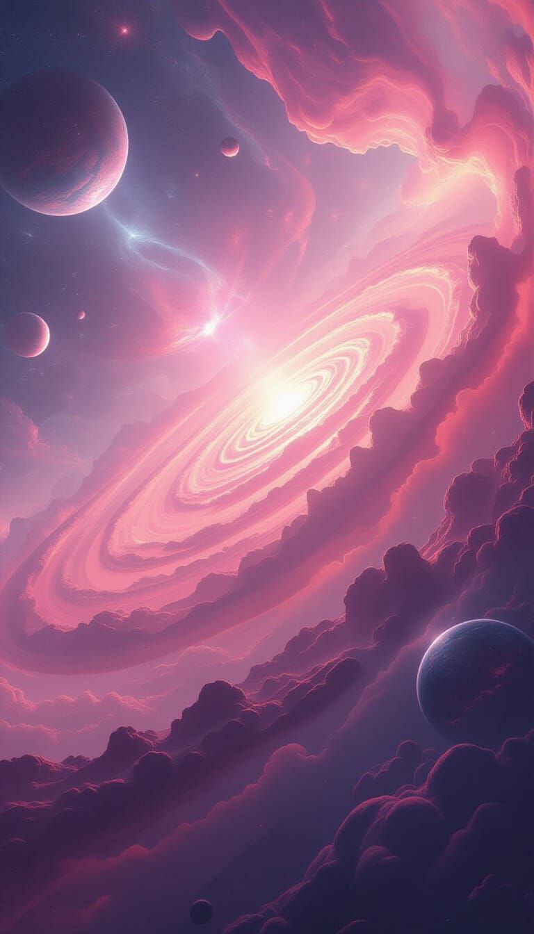 розовая вселенная