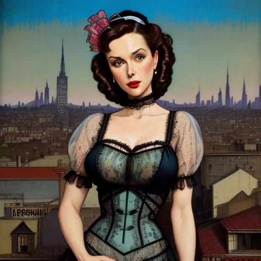 Skyline...woman
