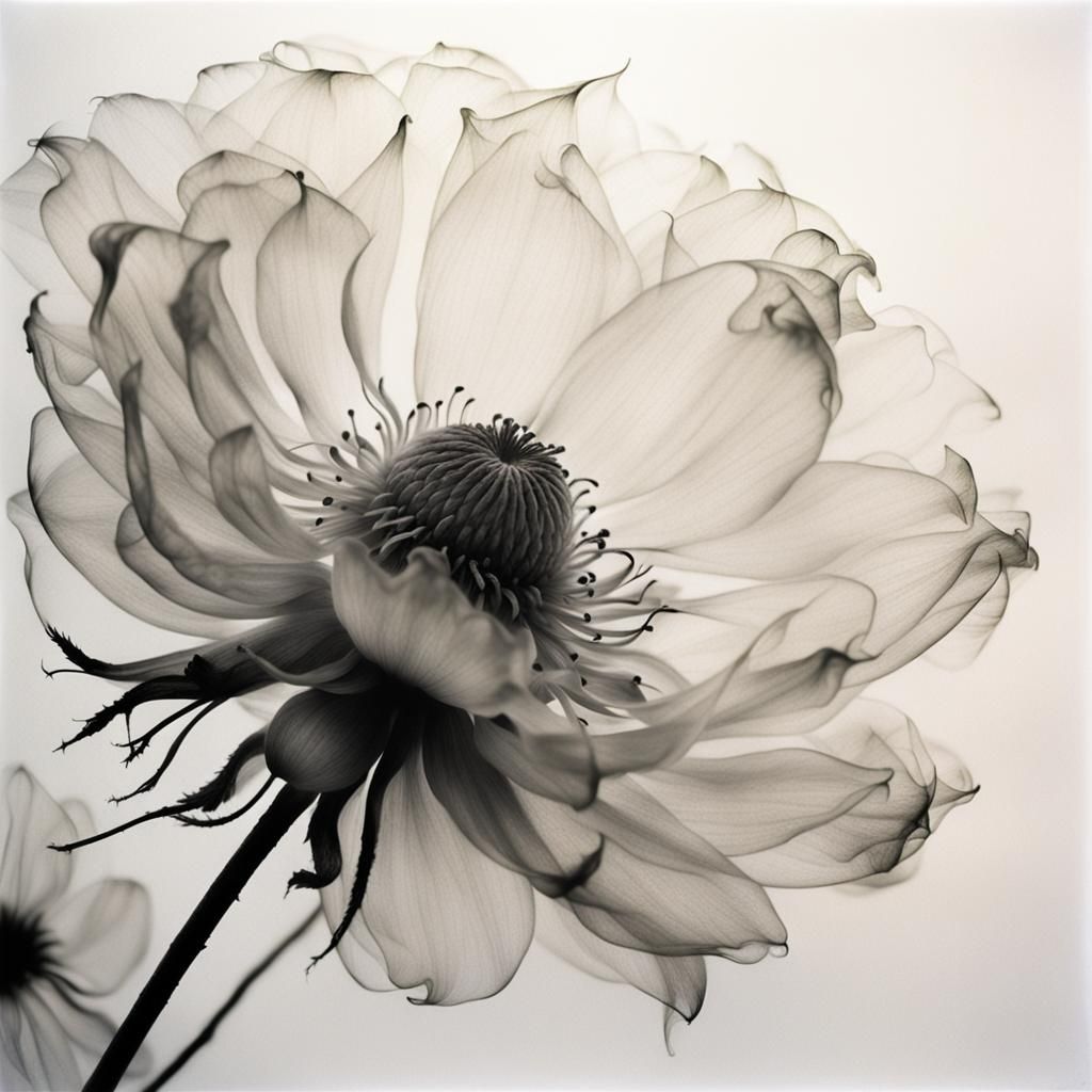 Smoke Flower  by @AI Art Tutorials