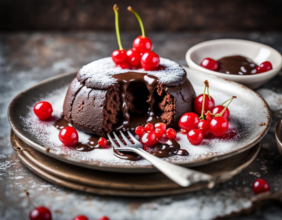 Warm Chocolate Lava Cake