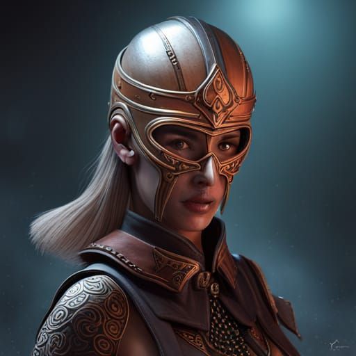 female warrior - AI Generated Artwork - NightCafe Creator