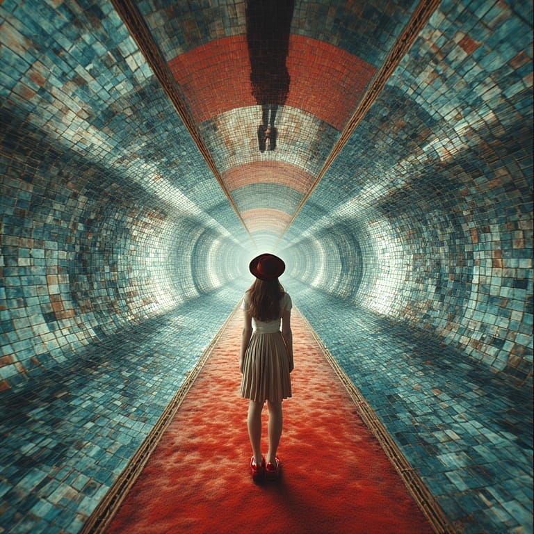 Optical illusion chamber