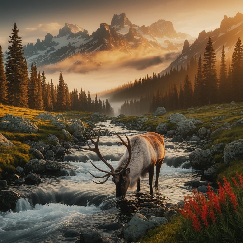 Peaceful Alpine Mornings  by @TravellerUK