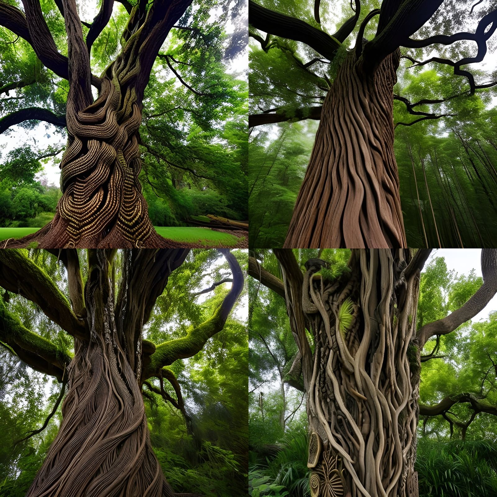 Ominous old tree,