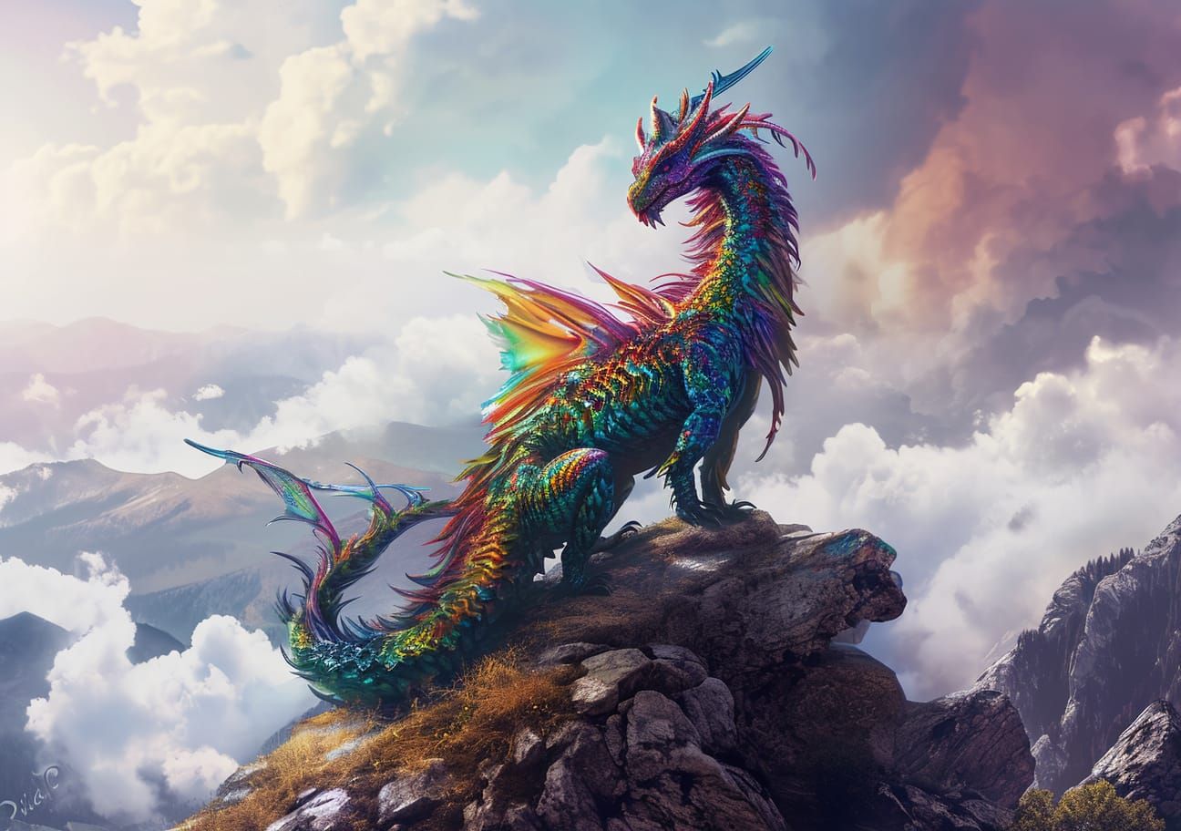 Colorful dragon